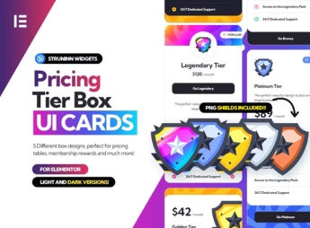 Struninn – Pricing Table – UI Cards for Elementor
