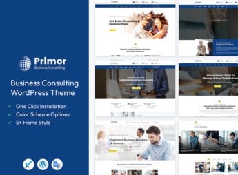 Primor – Business Consulting WordPress Theme