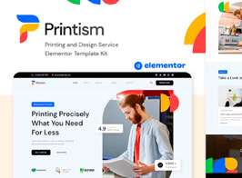Printism – Printing and Design Service Elementor Template Kit