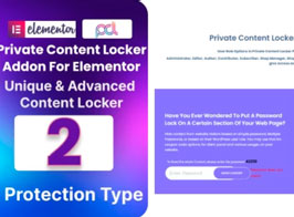BWD Private Content Locker Addon For Elementor