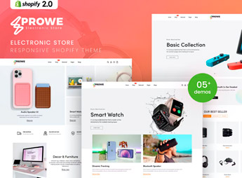 Prowe – Electronic Store Responsive Shopify Theme