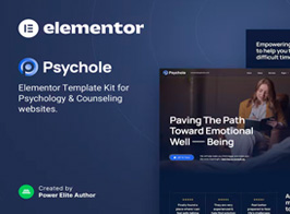 Psychole – Psychology And Counseling Elementor Template Kit