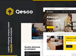 Qesco | Logistic Shipping Company WordPress Theme