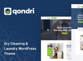 Qondri – Dry Cleaning & Laundry Services WordPress Theme