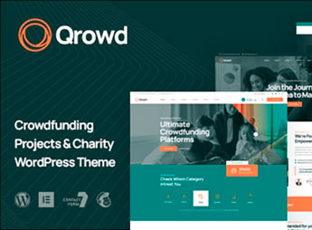 Qrowd – Crowdfunding Projects & Charity WordPress Theme