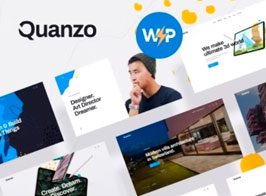 Quanzo – Personal Portfolio WordPress Theme