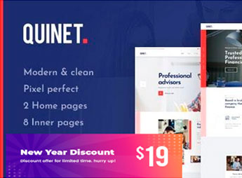 Quinet – Business Consulting WordPress Theme