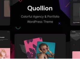 Quollion – Colorful Agency & Portfolio WordPress Theme
