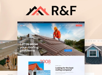 R&F – Roof & Floor WordPress Theme