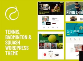 Racquet – Tennis, Badminton & Squash WordPress Theme