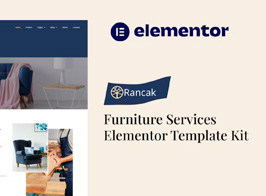 Rancak – Furniture Services Elementor Template Kit