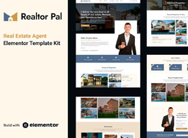 Realtor Pal – Real Estate Agent Elementor Pro Template Kit