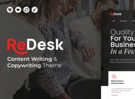 ReDesk – Content Writing & Copywriting Theme