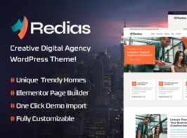Redias – Creative Digital Agency WordPress Theme