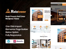 Relxtower – Single Property WordPress Theme