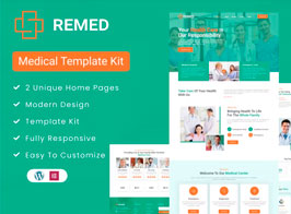 Remed – Medical Clinic Elementor Template Kit