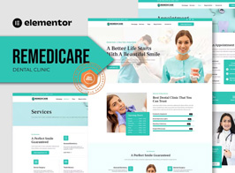 Remedicare – Dentist & Dental Clinic Template Kit