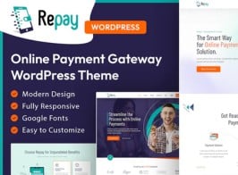 Repay – Payment Gateway WordPress Theme