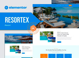 Resortex – Hotel & Resort Elementor Pro Template Kit