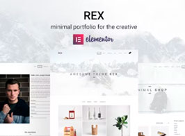 Rex – Minimal WordPress Portfolio Theme