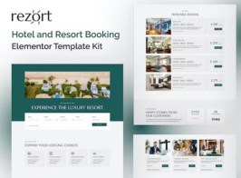 Rezort – Hotel & Resort Booking Elementor Template Kit