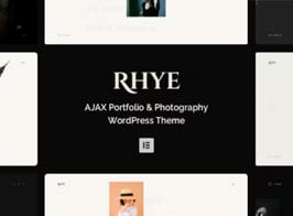 Rhye – AJAX Portfolio WordPress Theme
