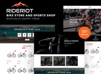 Rideriot – Bike Store Responsive Shopify Theme