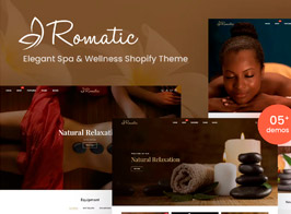Romatic – Elegant Spa & Wellness Shopify Theme
