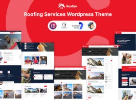 Rooftek – Roofing Services WordPress Theme