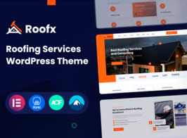 Roofx – Roofing Services WordPress Theme