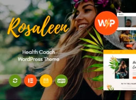 Rosaleen – Health Coach, Speaker & Motivation WordPress Theme