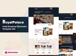 Royalpalace – Hotel Booking Elementor Pro Template Kit