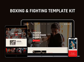 Rumble – Boxing, MMA & Fighting Elementor Template Kit