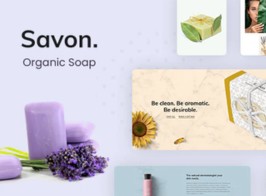 Savon – Handmade Shop WordPress Theme