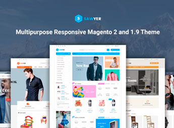 Sawyer – Responsive Magento 2 and 1.9 Theme