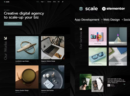 Scale – Creative Agency Elementor Template Kit