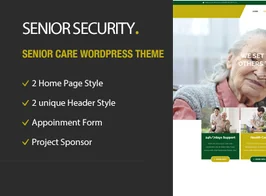 Senior Security – Senior Care WordPress Theme