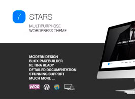 Seven Stars – Modern Responsive MultiPurpose Theme