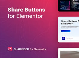 Sharinger – Share Buttons for Elementor