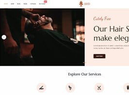 Sharper – Barber Shop Shopify Theme
