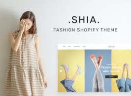 Shia – Modern, Simple Shopify Theme