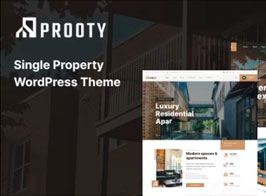 Prooty – Single Property WordPress Theme