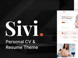 Sivi – Personal CV/Resume Theme
