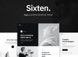 Sixten – Minimalist Portfolio WordPress Theme