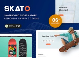 Skato – Skateboard Sports Store Shopify 2.0 Theme
