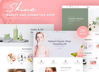 Skine – Beauty & Cosmetics Shop Shopify Theme