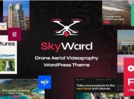 Skyward – Drone Aerial Videography WordPress Theme