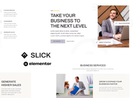Slick – Multipurpose Business and Marketing Agency Elementor Template Kit