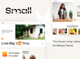 Small – Tiny House Living Lifestyle WordPress Theme
