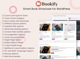 Bookify – Smart Book Showcase For WordPress